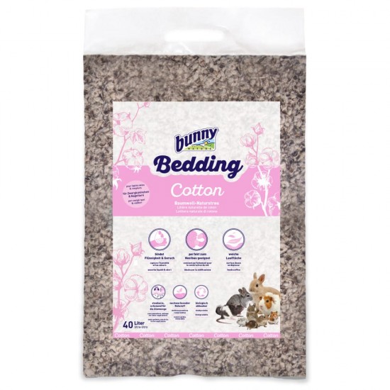 Lettiera Bunny bedding cotton 40L PROMO 7gg